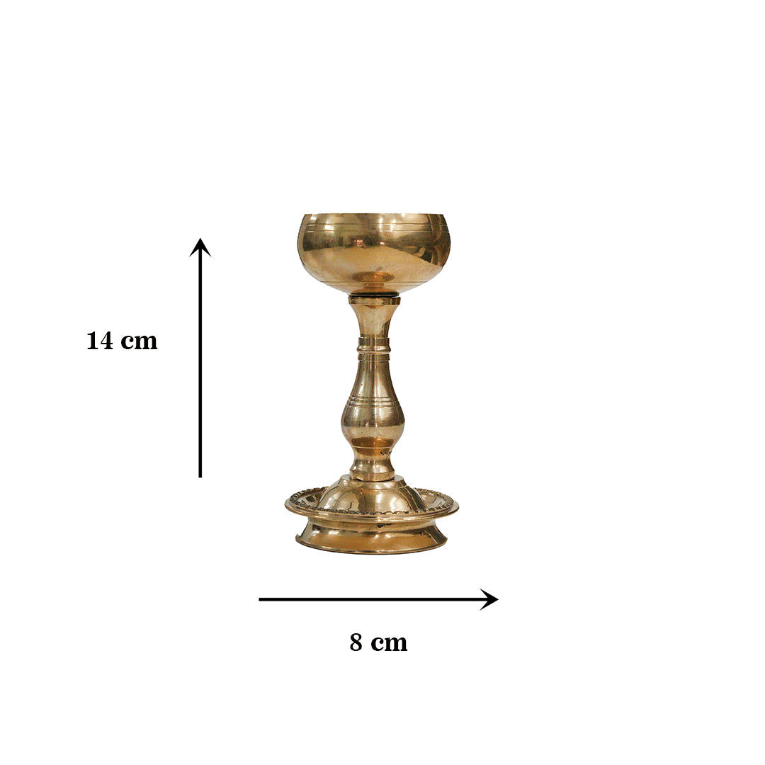 Brass Nanda Deepam β Traditional Akhanda Jyoti Pooja Lamp