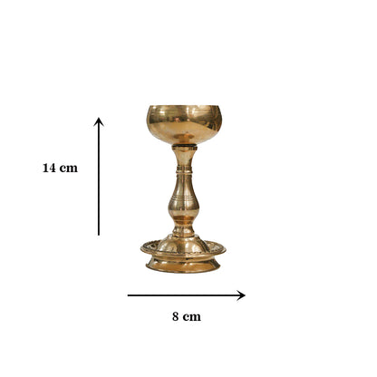 Brass Nanda Deepam – Traditional Akhanda Jyoti Pooja Lamp