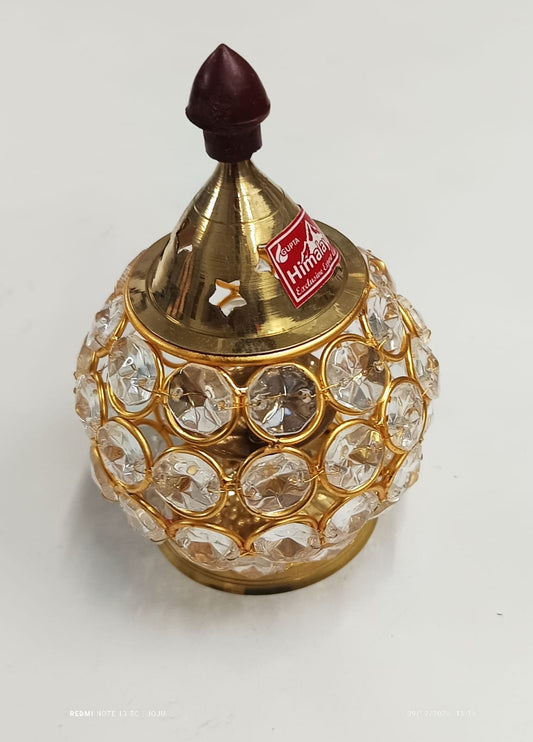 Crystal Deepam oil Lamp