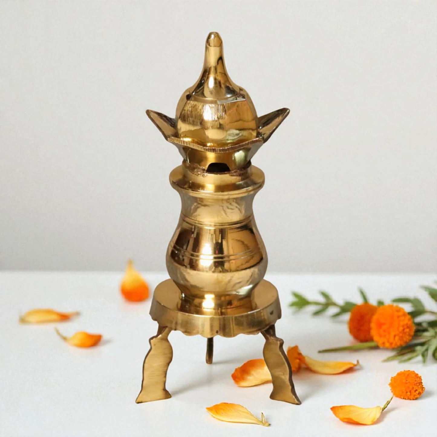 Brass Kalasa Set – Traditional Spiritual & Home Decor Set
