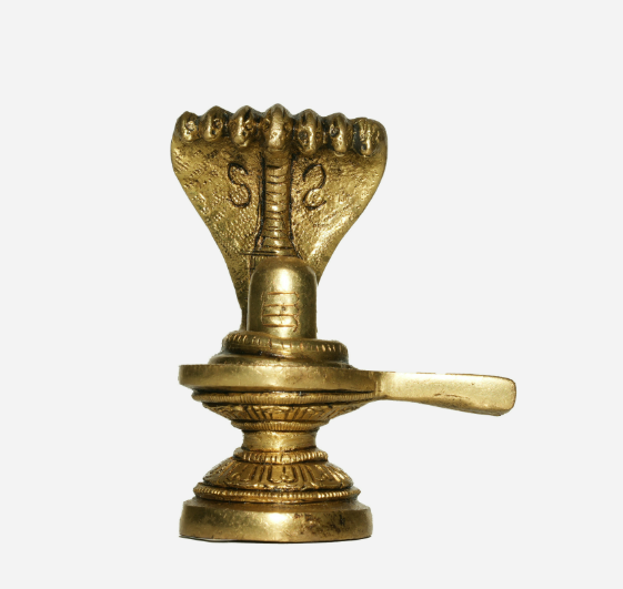 Brass Naga Shivling Idol – Divine Pooja & Spiritual Decor